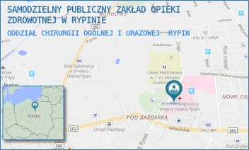 ODDZIAŁ CHIRURGII OGÓLNEJ I URAZOWEJ - SAMODZIELNY PUBLICZNY ZAKŁAD OPIEKI ZDROWOTNEJ W RYPINIE - 3 MAJA 2, RYPIN
