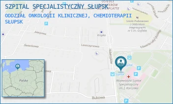 ODDZIAŁ ONKOLOGII KLINICZNEJ, CHEMIOTERAPII - WOJEWÓDZKI SZPITAL SPECJALISTYCZNY IM. JANUSZA KORCZAKA W SŁUPSKU SPÓŁKA Z OGRANICZONĄ ODPOWIEDZIALNOŚCIĄ - UL. HUBALCZYKÓW 1, SŁUPSK