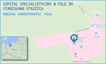 ODDZIAŁ CHEMIOTERAPII - SZPITAL SPECJALISTYCZNY W PILE IM. STANISŁAWA STASZICA - RYDYGIERA 1, PIŁA